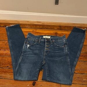 Madewell 10” High Rise Skinny